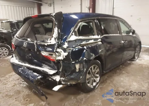 2014 Honda Odyssey Touring/Touring Elite z USA, uszkodzony, nr VIN 5FNRL5H97EB123088